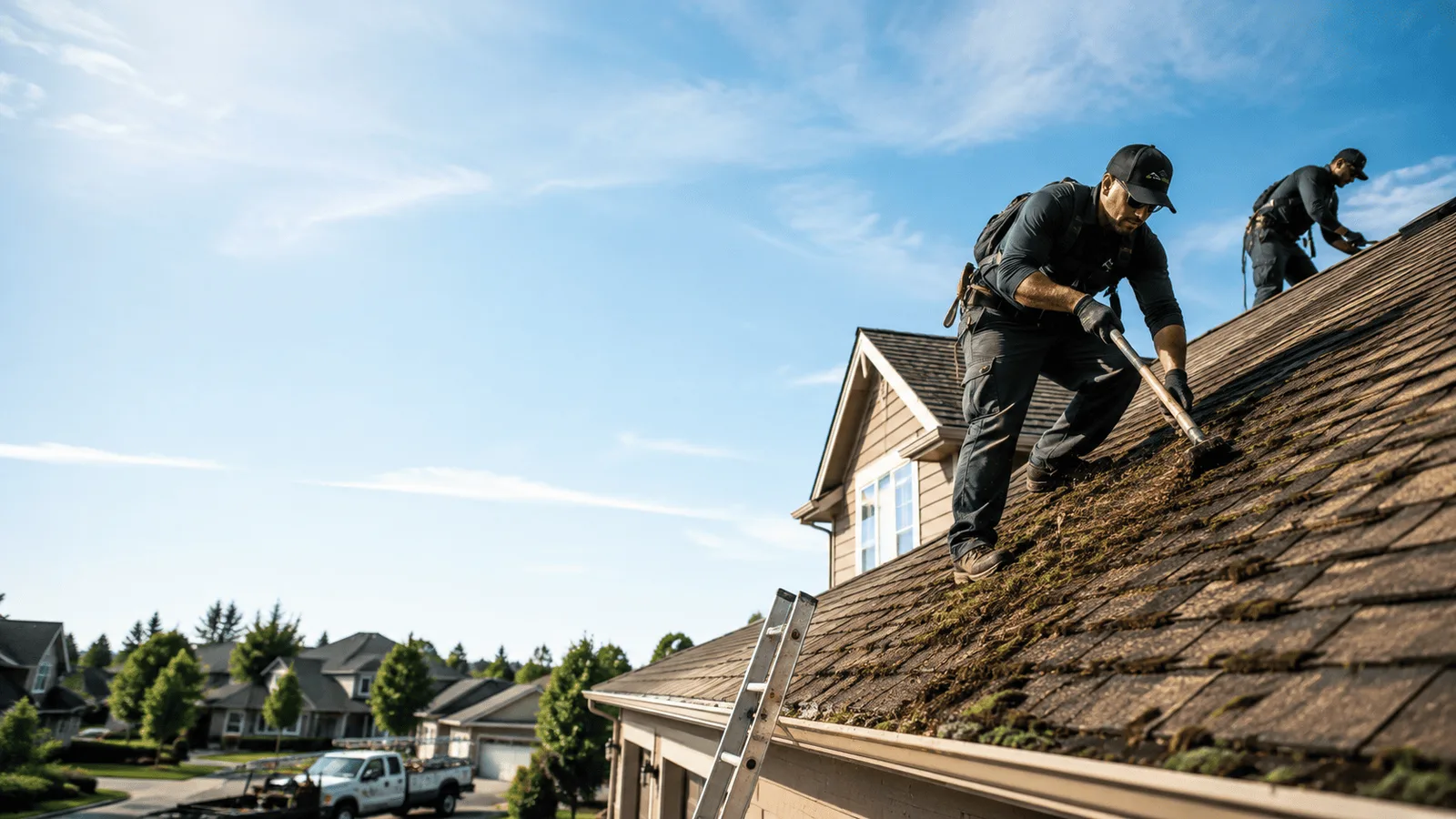 Roof Moss Removal in Pinecrest, CA near me